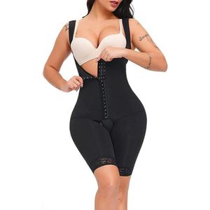 Mulheres Shapers Shapewear para Mulheres Controle Tummy Fajas Colombianas Body Shaper Bulifter Plus Size Shorts Slim Waist Trainer Bodysuit completo