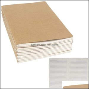 Notas notas Notas Escola Office Supplies Business Industrial Sewning Brown Kraft Paper Notebook