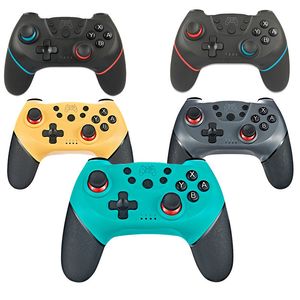 Double Shock Bluetooth-fjärrkontroll Trådlös Controller Gamepad Joypad Joystick-konsol för Switch/Switch Pro/NS Pro med återförsäljarbox