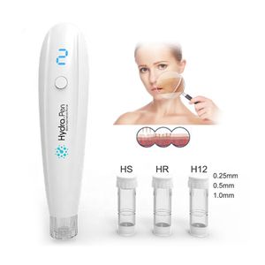 Produttore Pistola per mesoterapia Hydrapen Microneedles Electric Dr Hydra H2 Derma Roller Pen 12 Cartuccia ad ago Rulli Nano Microneedle Macchine antirughe