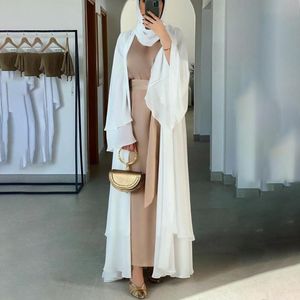 Ethnic Clothing 2021 Ramadan Dubai Abayas For Women Hijab Dress Muslim Open Abaya Fashion Kimono Cardigan Moroccan Caftan Islamic