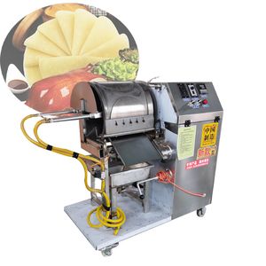 Gas heating melaleuca cake machine spring roll pastry dumpling skin machine