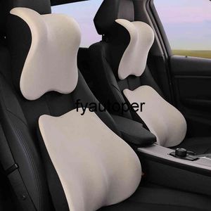 Seggiolino auto testa poggiatesta massaggio cuscino automatico memory foam collo poggiatesta sonno cuscino lombare cuscino schienale per accessori auto