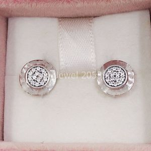 Andy Jewe Pandora Brincos feitos de 925 Sterling Silver Fit Fit Fit Pandora Style Ale Jóias