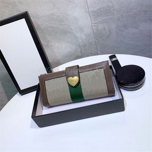 Bolsas de couro de designer de moda Carteira de dinheiro listrada cromática Retro Clássica Bolsa de cartão Famosa Clutch Bag Carta de luxo Bolsas femininas