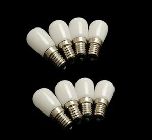 4 pcs LED Geladeira Lâmpada E14 3W Refrigerador Bulbos de milho AC 220V LEDs Lâmpada Branco Warmwhite SMD2835 Substitua luzes de halogênio