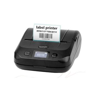 Draagbare Thermische Label Printer Kleding Tag Sieraden Supermarkt Plank Prijs Sticker Barcode Mobiele Telefoon Bluetooth printers