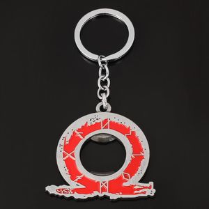 Keychains God Of War 4 Logo Keychain Pendant Keyring Bottle Opener Men Women Car Key Chain Jewelry Accessories Holder Souvenir Gifts