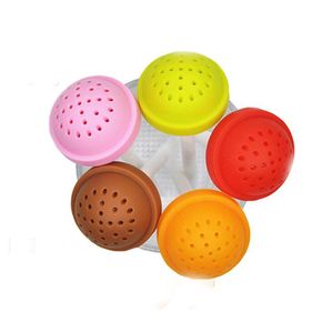 Lollipop Forma Chá Infuser Silicone Silicone Puer Coador de Chá Solta-folha Spice Flower Filter Filter Slimming Presente