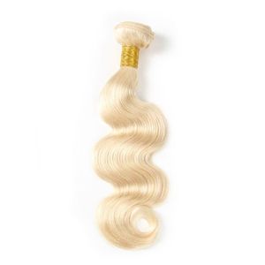 Body Wave 613 Blonde Brazilian Human Hair Weave Bundles Minimum Order Quantity is 1 Piece Can Use FedEx to Ship