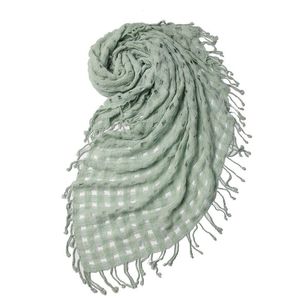 Sciarpa di lana pura stile per le donne autunno inverno in maglia personalizzata Hollow scialle squallida a quattro lati con scialle squallide
