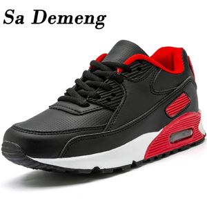 SA Demeng Çocuk Koşu Ayakkabıları Erkek Kız Sneakers Için Unisex Çocuk Yürüyüş Eğitmenler Çocuk Tenis Sneakers Çocuklar Spor Ayakkabı 210329