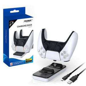 Ladegerät Dock für Sony P-5 Playstation 5 PS5 Game Controller Dual Port Stand Station Anzeige Basis
