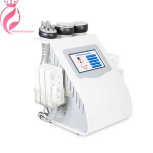 Ultraschall-Kavitations-Schlankheitsmaschine 6 in 1 Laser-Körpervakuum-Radiofrequenz-RF-Salon-Spa-Schönheitsausrüstung US-Aktie !!! Fett verbrennen