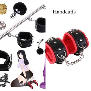 Bondage Adult Set Couple BDSM Sex Toy Fun Split leg Pillows Alternative Games Stainless Steel Products Toys for Women Men 1123