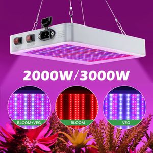 LED Işık Büyümek SMD 2835 LED'ler Chip Su Geçirmez Fitolamp Büyüme Lambası 85- 265 V Kapalı Bitkiler için Tam Spektrum Tesisi Aydınlatma