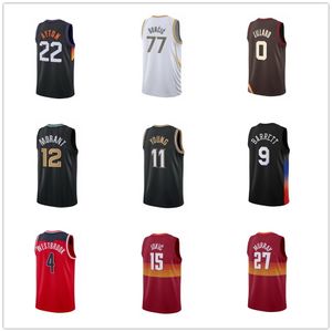 maglie da basket negozio online locale 2021 yakuda migliori sport popolari 4 westbrook 32 città 11 booker 22 ayton 3 paul 11 williamson 27 murray 0 lillard 21 embiid