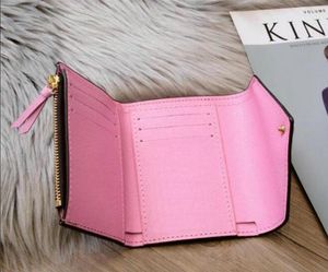 Classic VICTORINE purse Emilie Button Women Short Wallets Shows Exotic Leather Pouch Round Coin Purses Card Holder