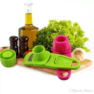 Multifunzionale Ginger Aglio Pressa strumento Rettifica Grattugia Pialla Affettatrice Mini Taglierina Cucina Gadget da cucina Strumenti Utensili Accessori TO278