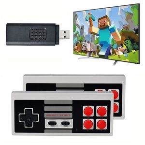 U-01 USB TV Jogo Console Stick 8 Bit 2.4G Controlador Sem Fio Gamespads Bullit-620-in Classic Video Games Player