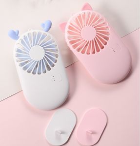 1gadgets Przenośne ładowanie USB Charging Cool Handheld Handheld Mini Outdoor Fans Kieszonkowy Składany Wentylator Favor