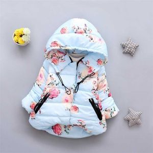 Baby Girls Jacket Autumn Winter For Girl Coat Kids Warm Outerwear Boys Clothes Children 1 2 3 4 Year 211023