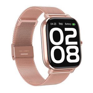 Alta qualità Autentico DT35 Smart Watch Uomo Chiamata Bluetooth ECG 1,75 pollici Smartwatch Donna Pressione sanguigna Fitness per Android iOS Scatta foto da remoto