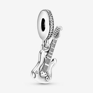 Tasarımcı Takı 925 Gümüş Bilezik Charm Boncuk Fit Pandora Elektro Gitar Dangle Slayt Bilezikler Boncuk Avrupa Tarzı Charms Boncuklu Murano