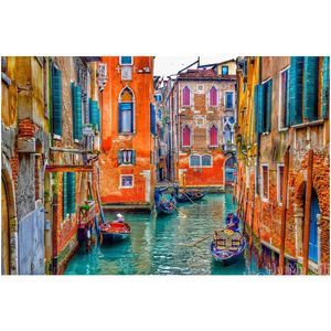 Wholesale vivid paintings for sale - Group buy Paintings Vivid Colours Of Venice And Its Canals With Their Famous Gondolas Canvas Wall Art For Living Room Home Office Decor