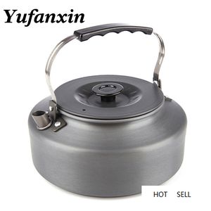 1.6l portátil ao ar livre camping bule de água resistência à corrosão hard alumina chaleira cookware café chaleira