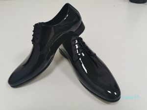 Designer Fashion Dress Men's Shoes Business Laces Low Top High Quality Cowhide Office Party Wedding Factory-footwear Black Size :39-47