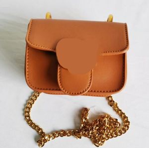 Mini kedja handväska mode designerrs barnsäckar professionell baby handväska barn plånbok 5 färger Välj fabriksförsörjning