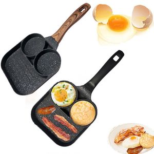 Patelnie wielofunkcyjne smażenia garnka Pan zaggruba Omlet Non-Stick Egg Steak Chleb Flip Cooking Kitchen Supplies