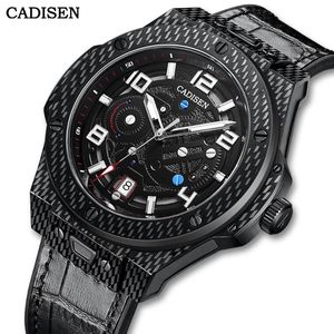 Wristwatches CADISEN 2021 Men Watch Automatic Mechanical Luxury 100m Waterproof Sapphire Glass Japan Movement Leather Sport For