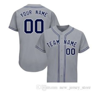 Custom Man Baseball Jersey Broderade Stitched Team Any Name Any Number Uniform Size S-3XL 016