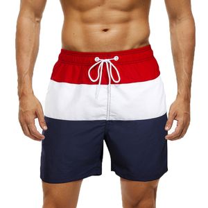メンズ水着水のショーツトランクスビーチボードショートスイミングパンツ水着男性スポーツスラフ着用服