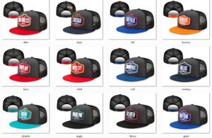 Piłka nożna 2021 Projekt Snapback Cap Zespół Kapelusze Grafit Black Color Mix Mecz Zamówienie Wszystkie Czapki Najwyższej Jakości Regulowany kapelusz