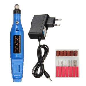 Electric Nail Drill Pen Metal Bits File Grinding Polishing Engraving Cutting Pedicure Machine