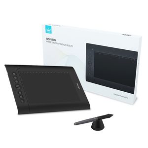Huion Professional Digital Drawing H610 Pro V2 8192 배터리가없는 펜 틸트 기능이있는 그래픽 태블릿