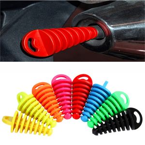 Motorcycle Silencer Exhaust System Pipes Plug Muffler PVC Waterproof Tailpipe Rubber Air Bleeder Plugs Modified Accessories