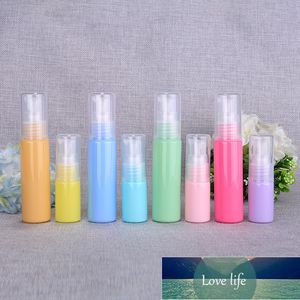 50pcs 10ml 30ml plastica PET Macaron colori bottiglie per lozione comprimibili crema cosmetica contenitore viaggio liquido riempimento fiale campione