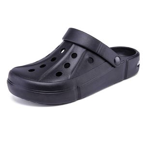 Toppkvalitet Sandy Beach Hole Skor Casual Luxurys Designers Sandals Mäns Sport Flip Flops Fisherman Lady Gentlemen Tofflor