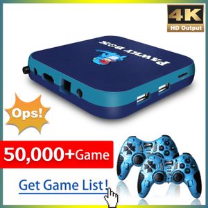 Pakky Box Game Console для PS1 / DC / N64 50000+ Игры Super Console WiFi Mini TV Kid Retro 4K Видеоигра Игрок
