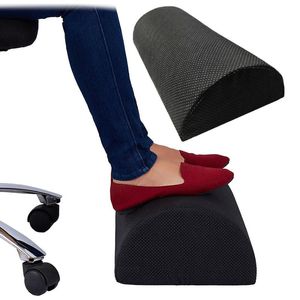 Ergonomische voeten kussen ondersteuning voetsteun onder bureaukruk schuim kussen voor thuis computer werk stoel reizen tapijt tapijten