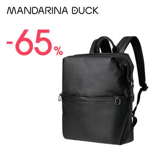 Mandarina Duck Urbanシリーズ旅行ビジネスカジュアルファッションメンズバックパック男性レジャーバックパックイタリアン荷物バックパック