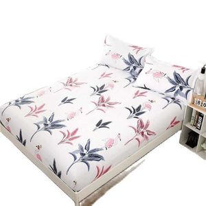 1pc Bed Sheet Printing Bed Madrass Set med fyra hörn och elastiska bandark (kuddar behöver beställa) dropship min 210626