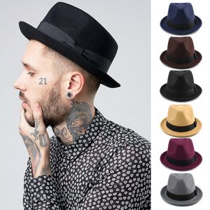 Männer Frauen Fedora Hüte Trilby Sonnenhüte Panama Kappen Klassische Retro Jazz Outdoor Reise Party Street Style Winter Warm L