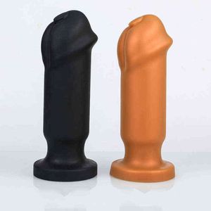 NXY Cockrings Anal Seks Oyuncakları Büyük Fiş Popo Erotik Ürün Silikon S Büyük Yapay Penis Vajinal Genişleticiler BDSM Seks Oyuncakları Erkek Kadınlar 1123 1124