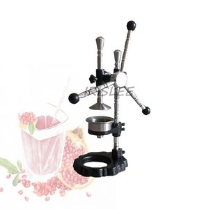 Multifunktionell rostfritt stål manuell juicer Pomegranat Machine Hand Press Desktop Juicer Orange Filtertable Pomace