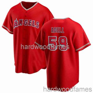 Custom Jo Adell #59 Jersey Stitched Men Women Youth Kid Baseball Jersey XS-6XL